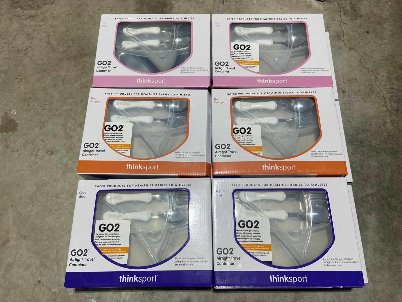Thinksport GO2 Lunch Containers