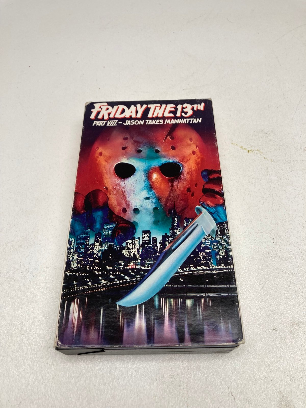 Friday the 13th Part VIII 8 Jason Takes Manhattan (VHS 1989),