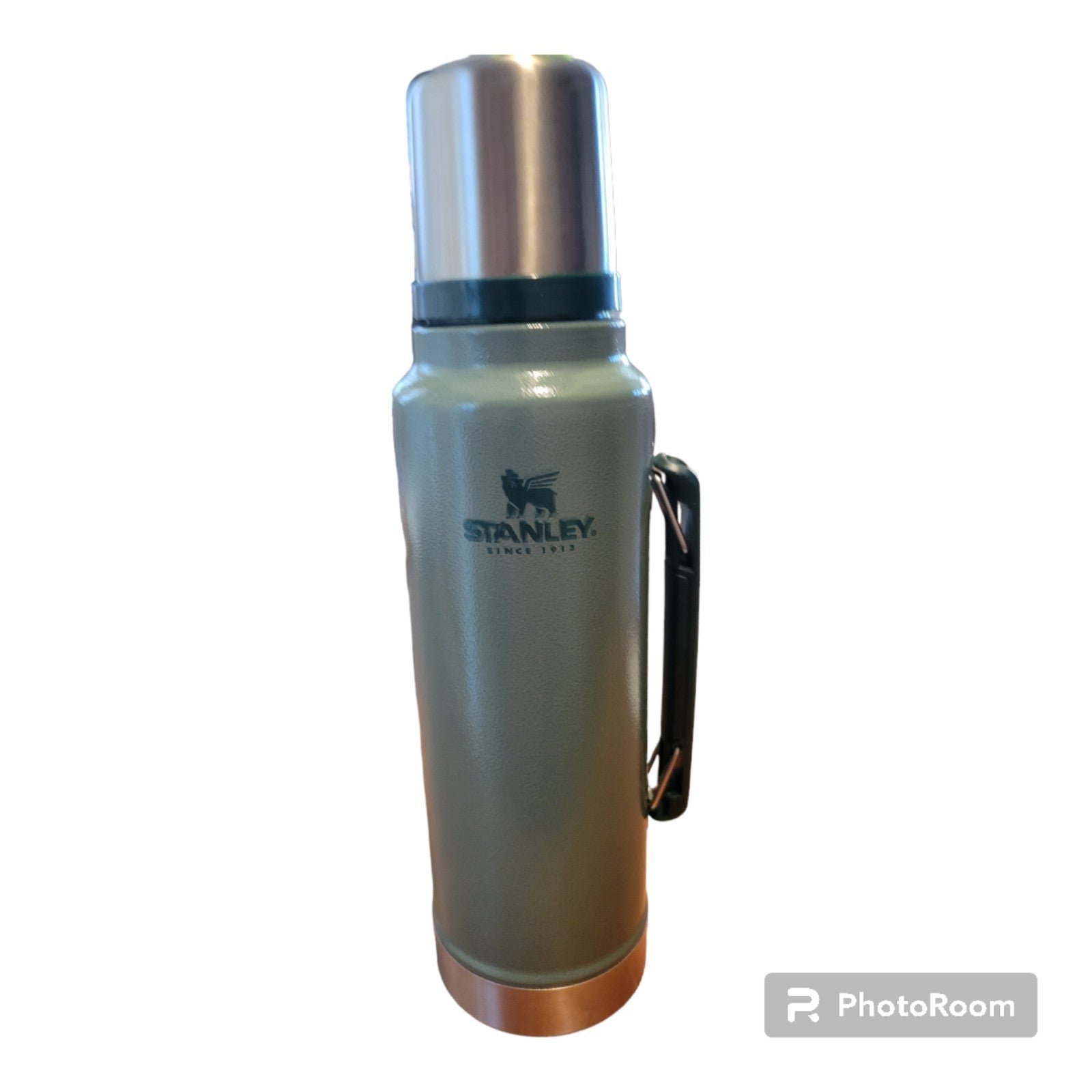 Stanley Classic Vacuum Insulated Wide Mouth Bottle - 1.5 qt hammerstone green