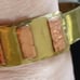 Vtg.Rare brass & Copper hammered edge cuff bracelet