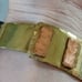 Vtg.Rare brass & Copper hammered edge cuff bracelet