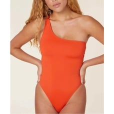 Andie Swim The Nantucket One Piece In Siren Orange XXL NWT