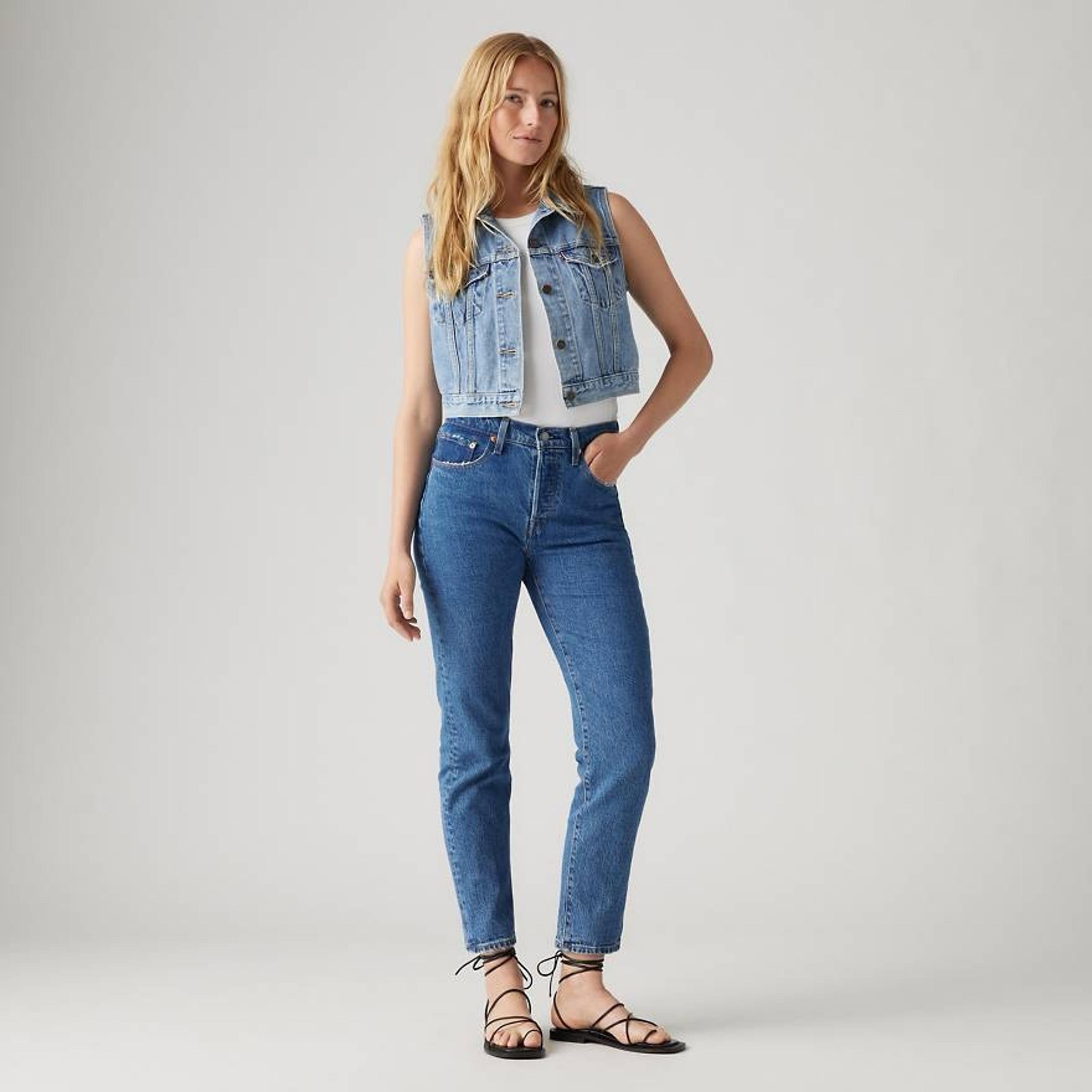 NWT Levi’s Women’s Cropped Tapered Jeans Sz 28 x 32