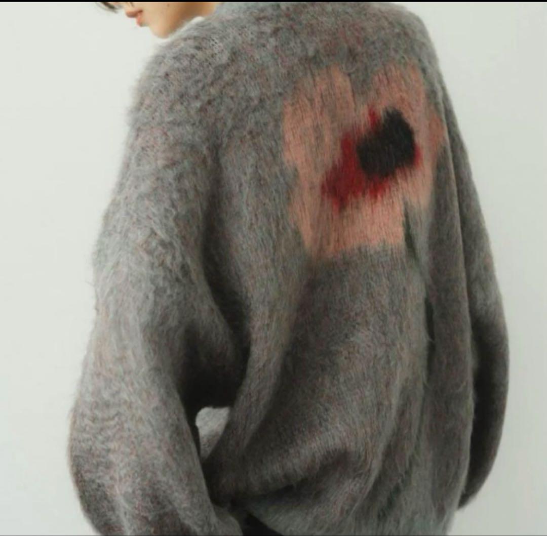 Knuth Marf - shaggy flower knit / シャギーフラワーニット