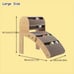 Large Durable Vertical Cat Scratcher With Ball Toys, Wear-resistant Corrugated
