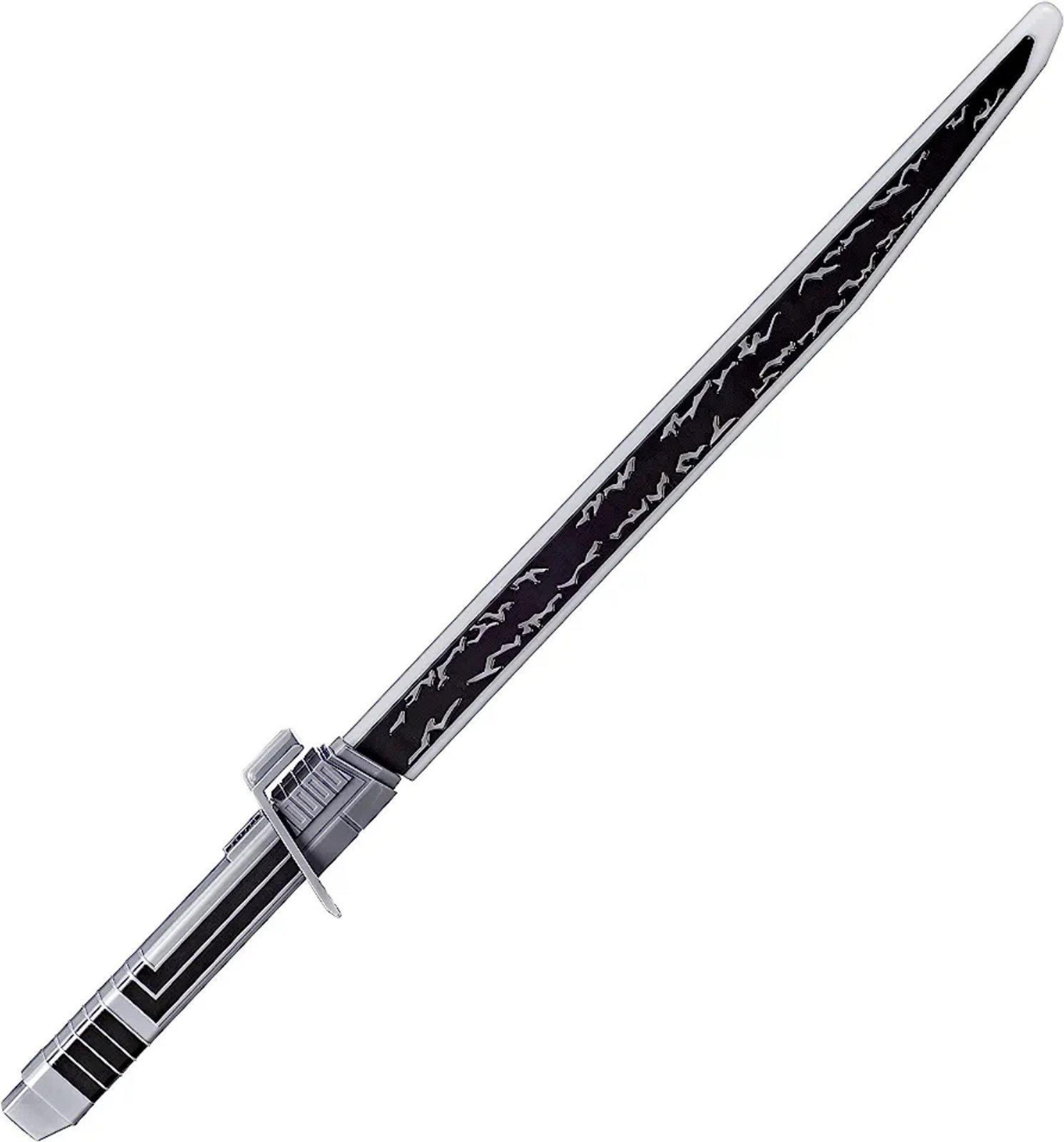 STAR WARS Mandalorian Darksaber Lightsaber Toy with Electronic Lights and Sounds