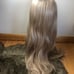 Ombre Ash Blonde Lace Front 24 Inch Wig