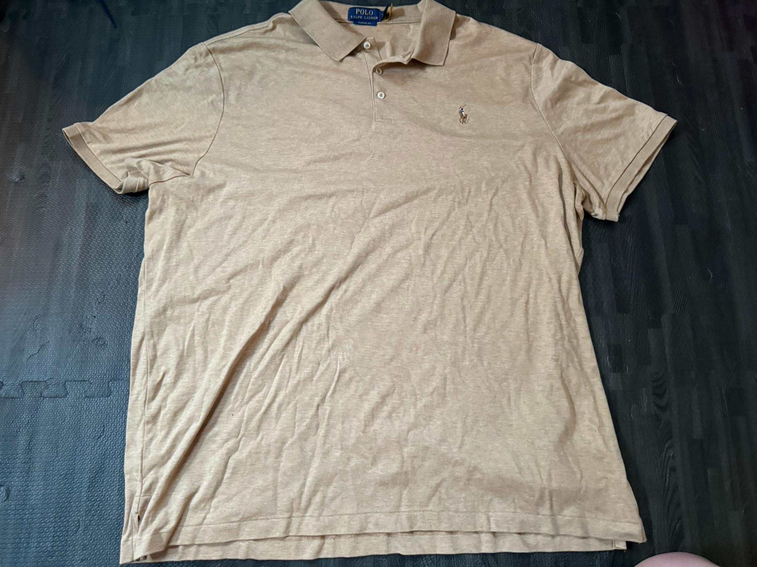Ralph Lauren Tan  Polo By Ralph Lauren  Size 2XL Classic Fit