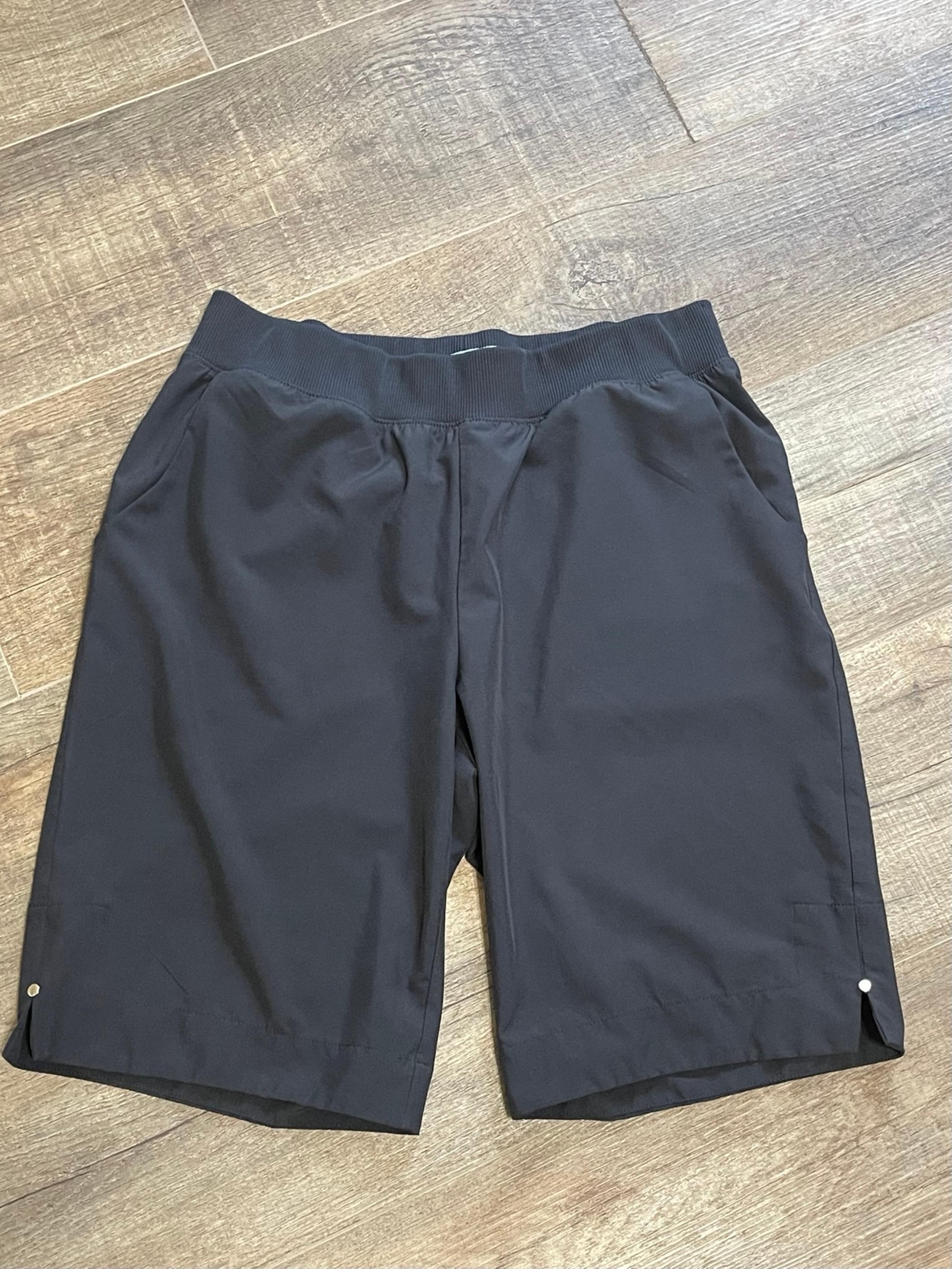 Coral Bay Energy Woman's Active Wear Shorts Black Size M Athletic Running