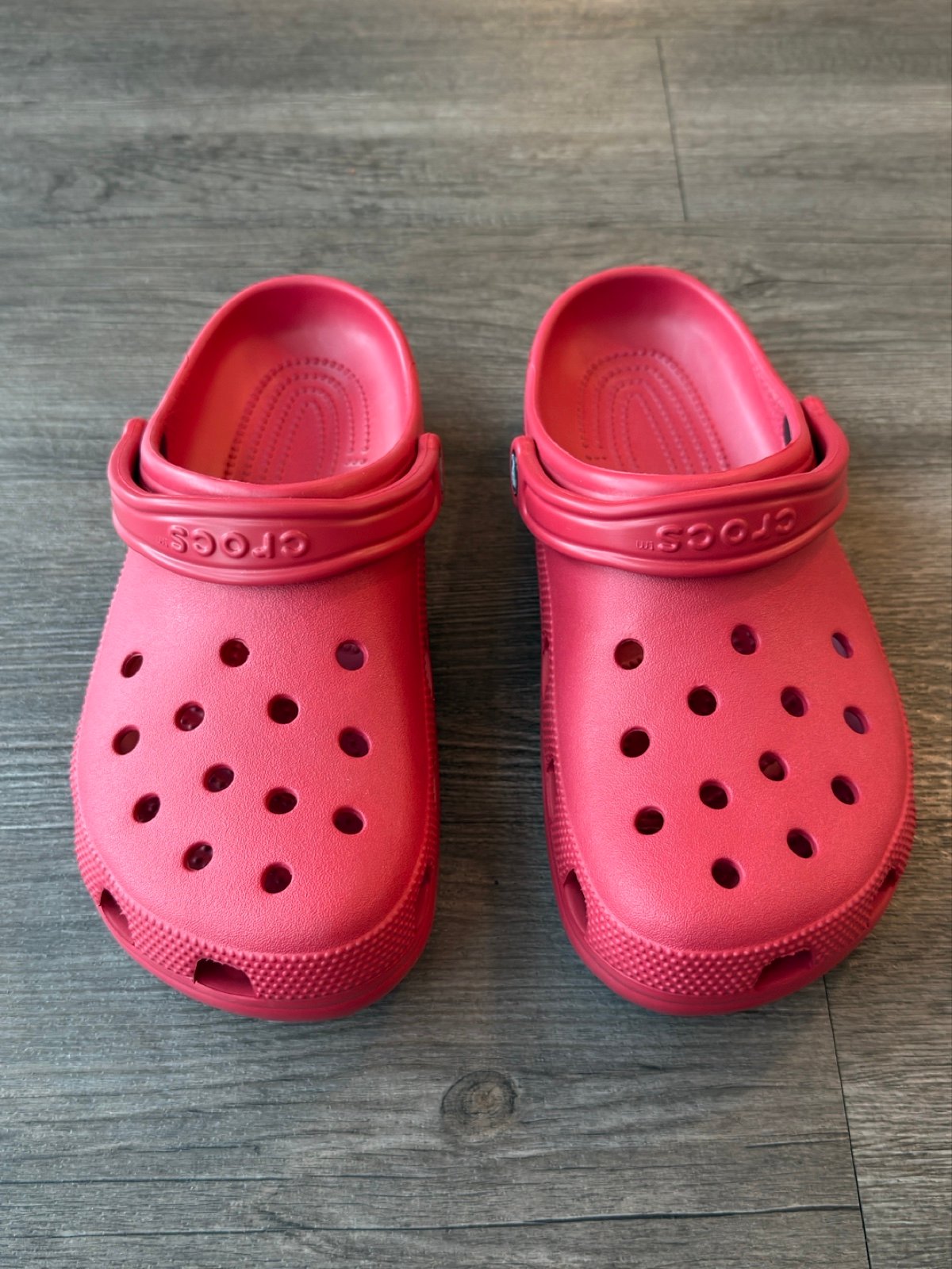 Red (Pepper) Crocs M9/W11