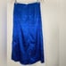 RONNY KOBO Miranda Jacquard Satin Blue Skirt Size Medium NWOT