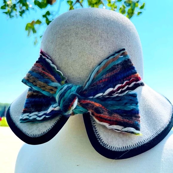 Wool trendy dandy pretty girl hat