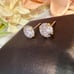 New! Solid 10K Gold Diamond Stud Earrings Perfect Everyday Earrings 10k Gold
