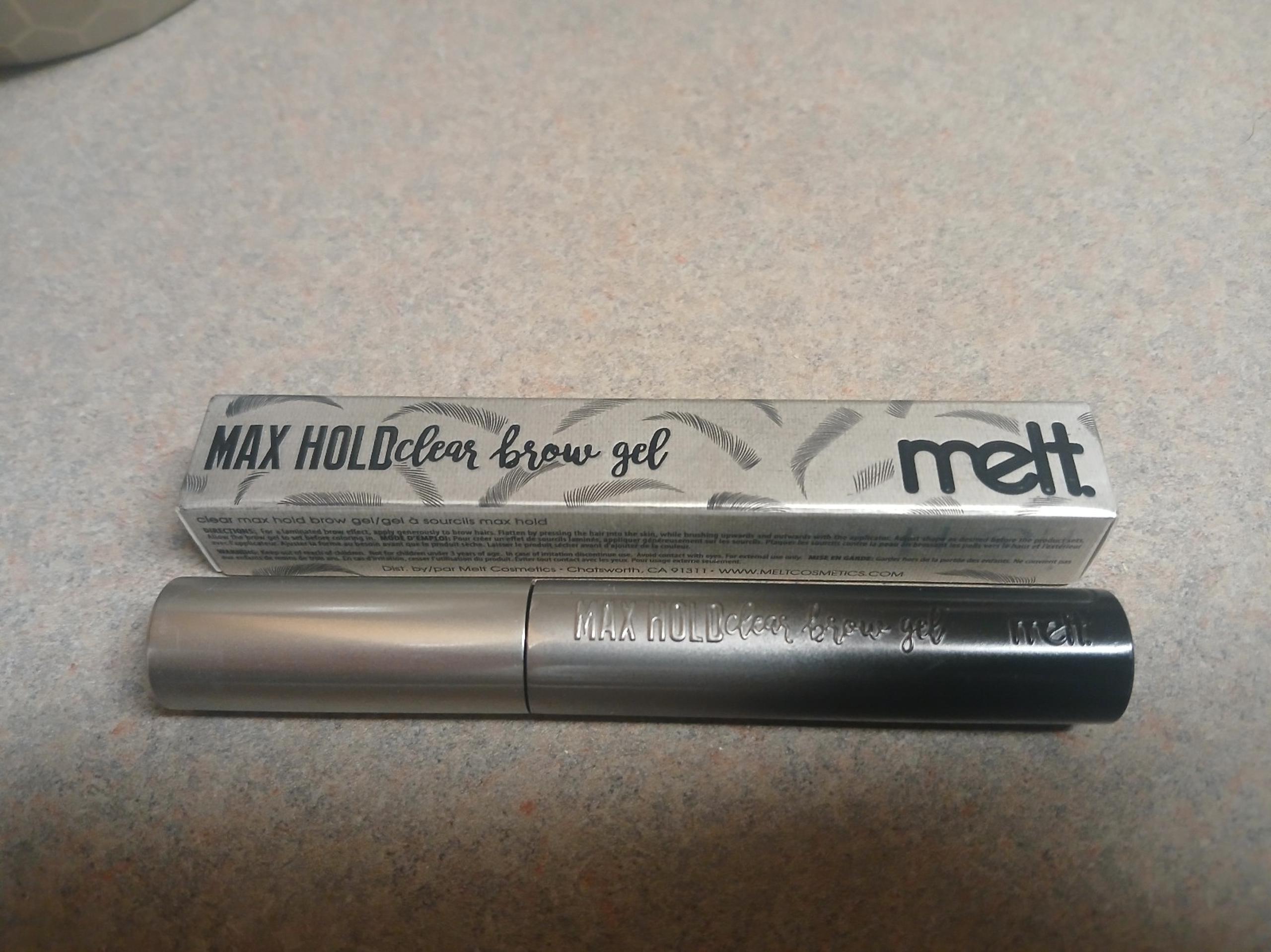 Melt Cosmetics Max Hold Brow Gel
CLEAR
0.19 fl oz/5.5 ml (Full Size)
BNIB