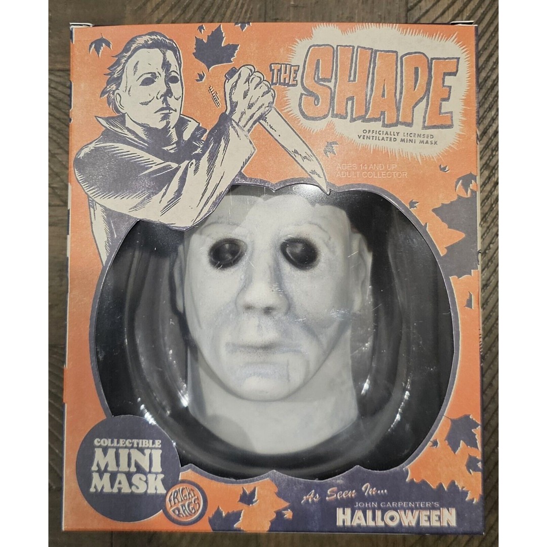 Michael Myers The Shape Fright Rags Collectible Mini Mask Halloween Horror
