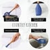 NEW Kitchen Non Stick Silicone Utensil Set with Rounded Wood Handles