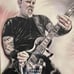 Metallica's James Hetfield Art Piece.