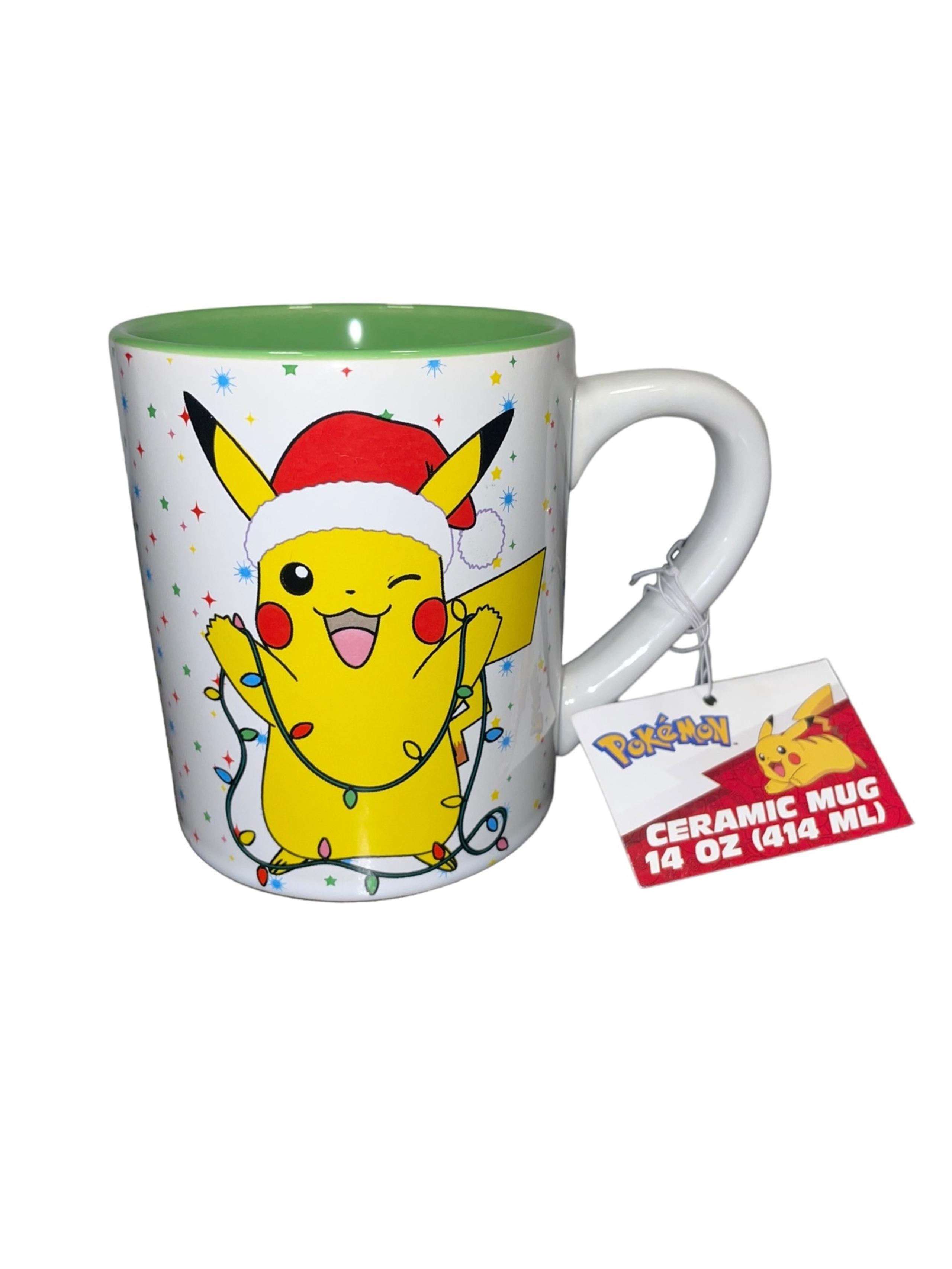 NWT Pokémon Pikachu Christmas Santa coffee mug cup