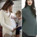 Hatch Maternity Waffle Knit Merino Wool Cashmere Tunic Sweater One Size