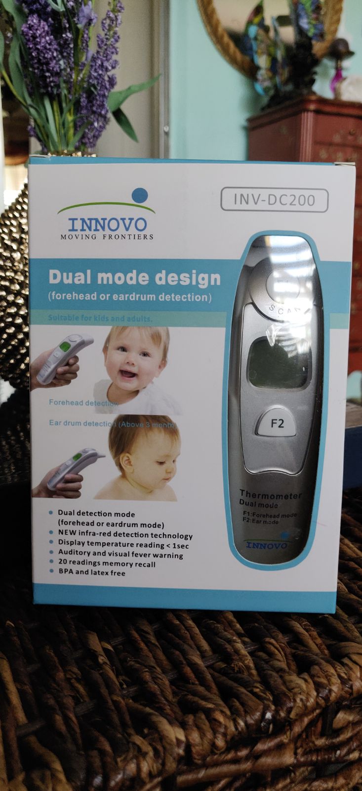 Dual-mode thermometer