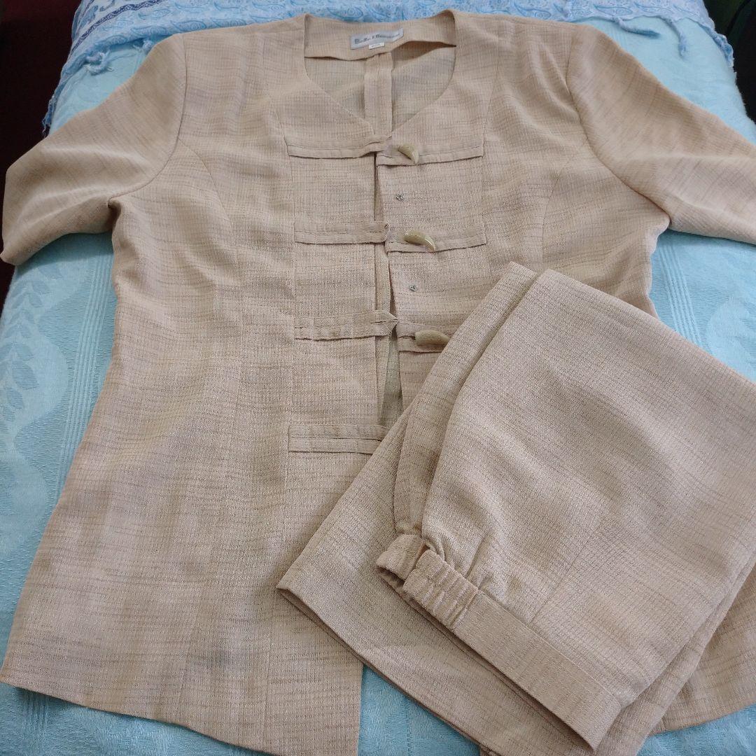 Beige Recruit Suit Jacket and Skirt