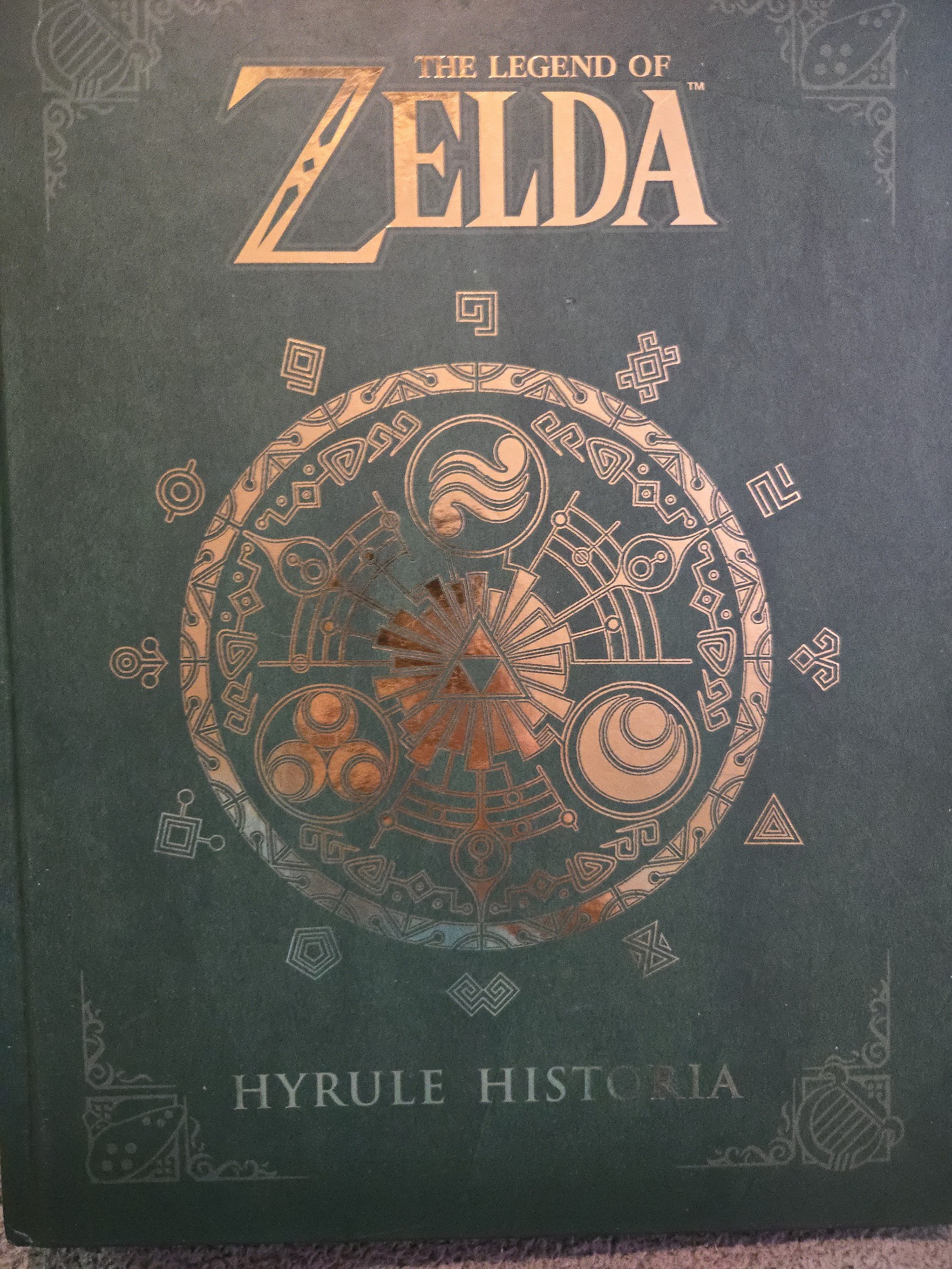 The Legend of Zelda: Hyrule Historia hardcover