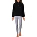 BEARPAW 2-piece Sherpa Pullover w/ Printed Legging Bearpaw Womens 2PC Sleepwear
