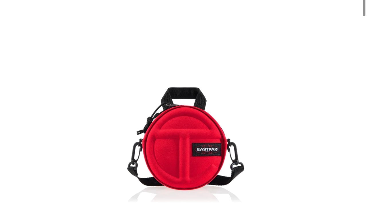Red Telfar x Eastpak circle bag