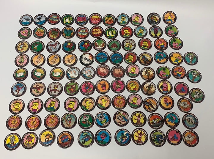 Lot 102 Hawaiian Milkcaps POG Vintage Advertising