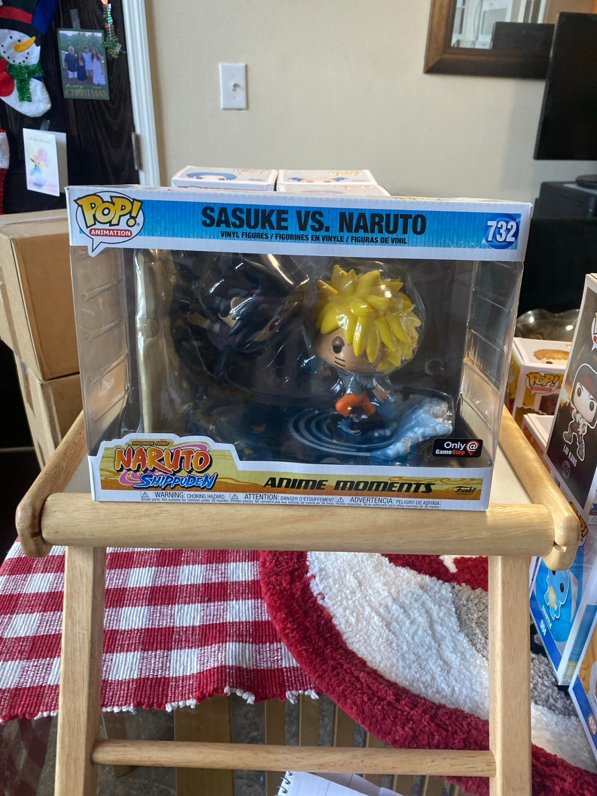 Funko Pop Sasuke vs Naruto