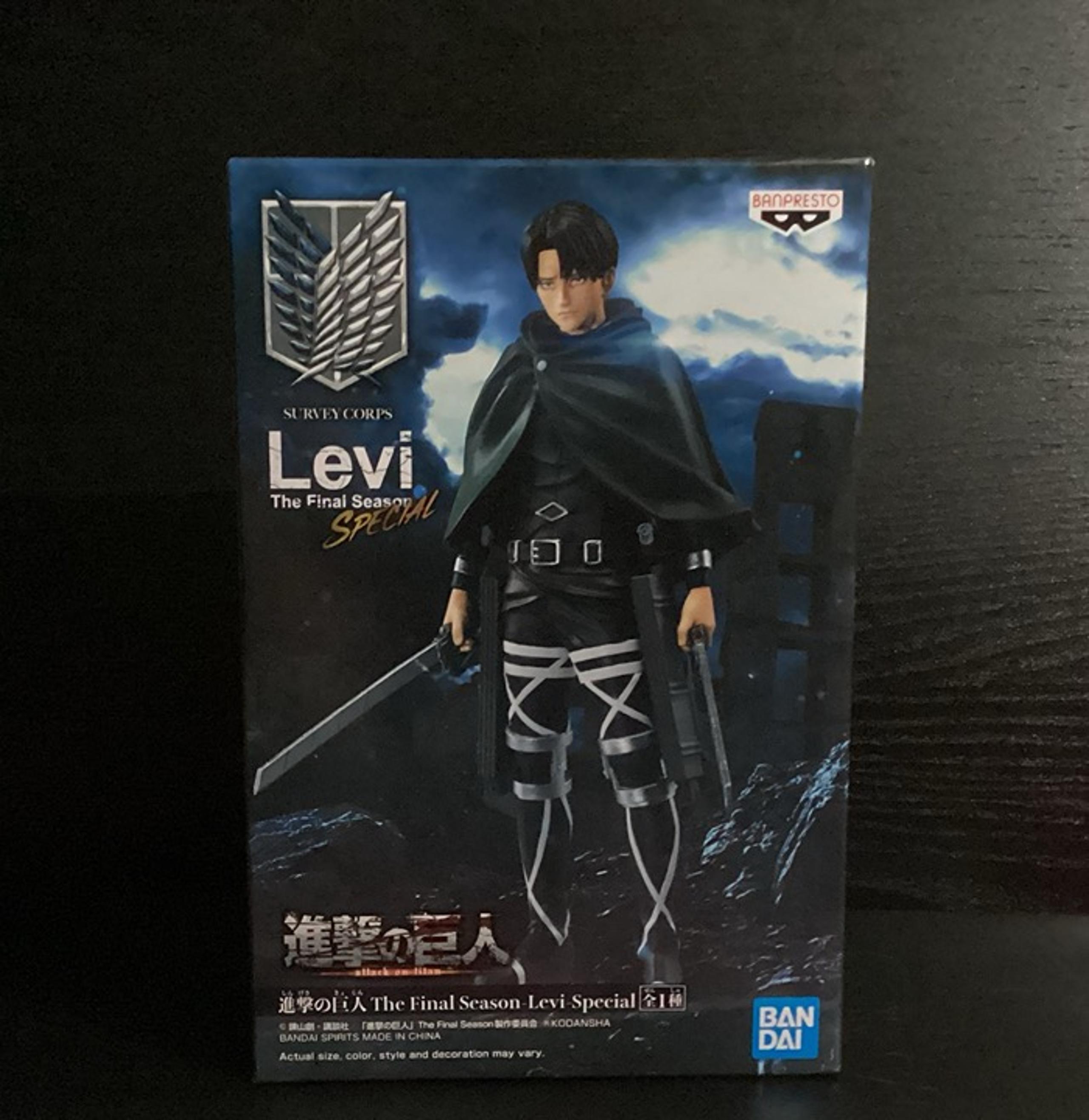 Attack on Titan Levi The Final Season Special Figure