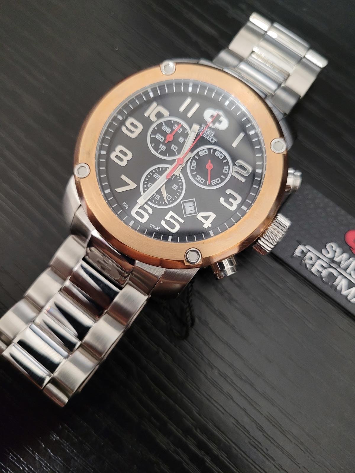 NEW Precimax SP13020 Marauder Pro Men's Chronograph Watch