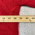 Vintage Lord & Taylor Red Lambswool V-Neck Sweater Mens Large Classic Knitwear