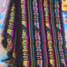 Mexican fabric table runners set of 6