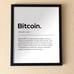 Cryptocurrency Wall Art