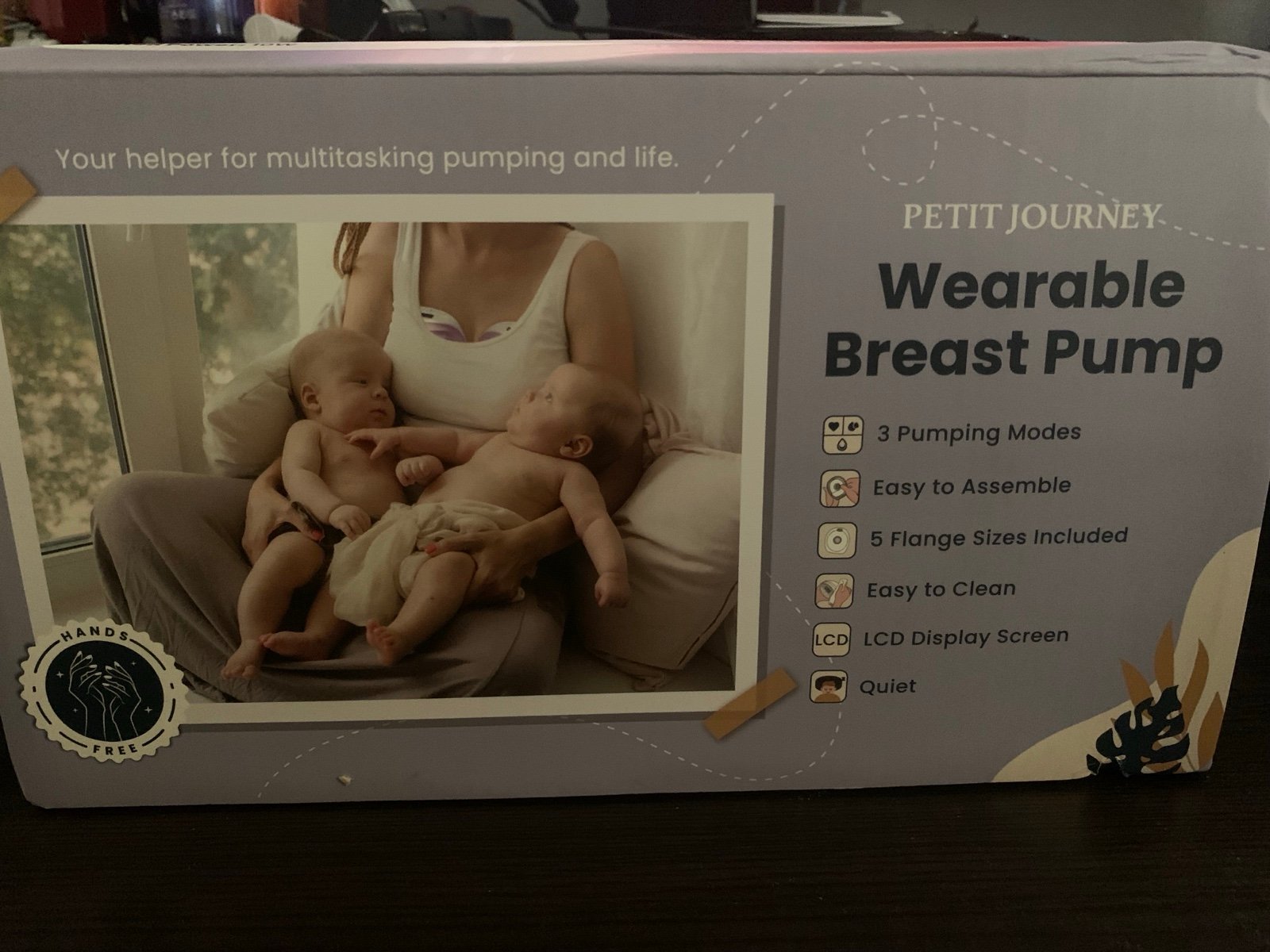 Wearable breast pumps