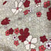 【Excellent Condition】 Le Ciel by Yoshio Inaba Jersey Material Floral Handkerchief Hem Skirt Size 11