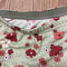 【Excellent Condition】 Le Ciel by Yoshio Inaba Jersey Material Floral Handkerchief Hem Skirt Size 11