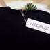 WILDFOX COUTURE GOLD CRESTED WILDFOX LOGO BLACK LONG SLEEVE LIGHTWEIGHT SHIRT XS