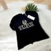 WILDFOX COUTURE GOLD CRESTED WILDFOX LOGO BLACK LONG SLEEVE LIGHTWEIGHT SHIRT XS