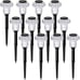 Solar Lights Outdoor 12 Pack Solar Yard Lights Garden Lights LED