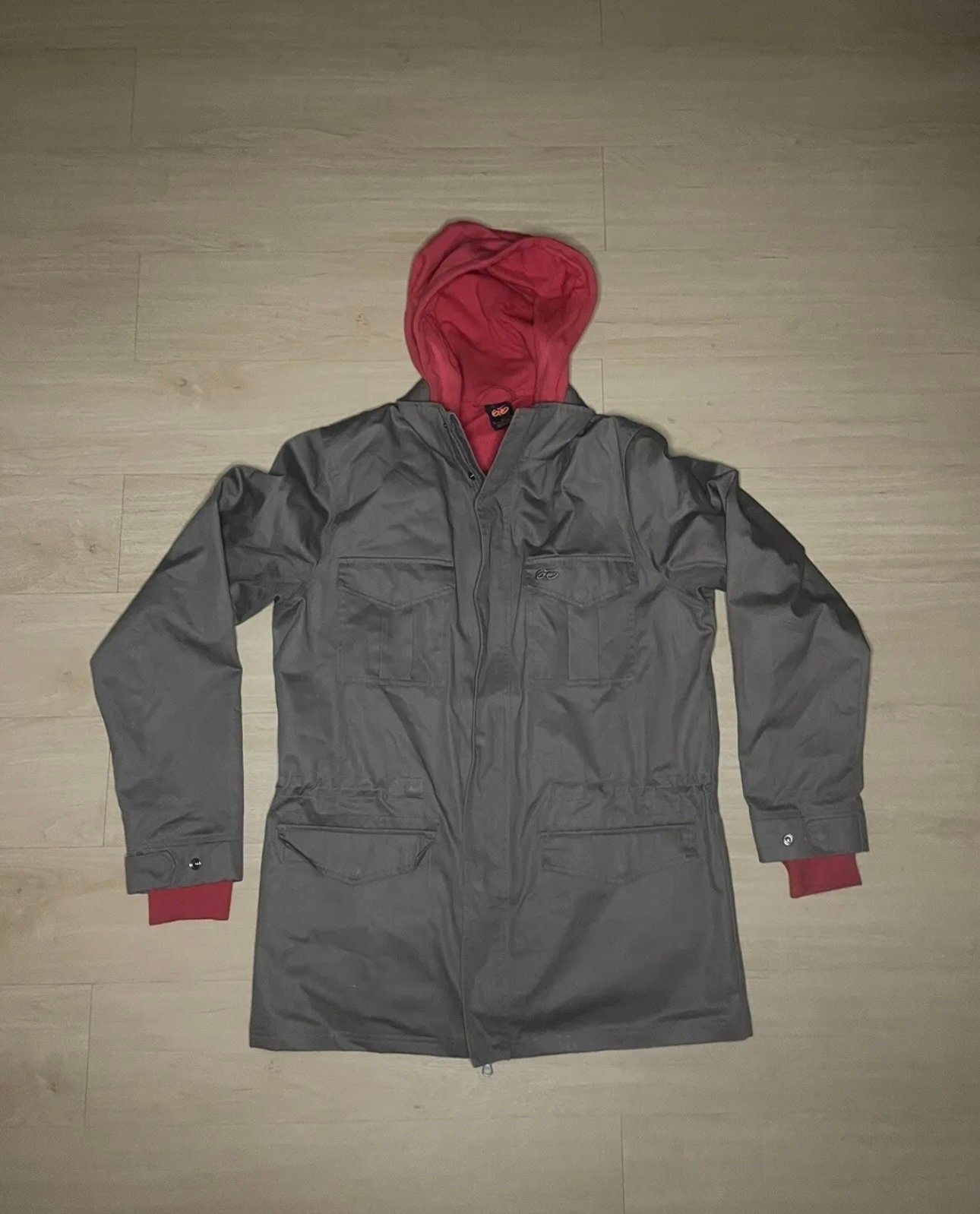 NIKE 6.0 M65 Pull Field Jacket and Integrated Hoodie Ochre M