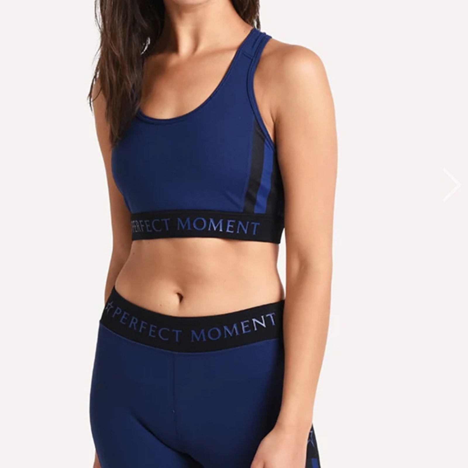 PERFECT MOMENT Stripes Stars Fitness Top NWT in XS