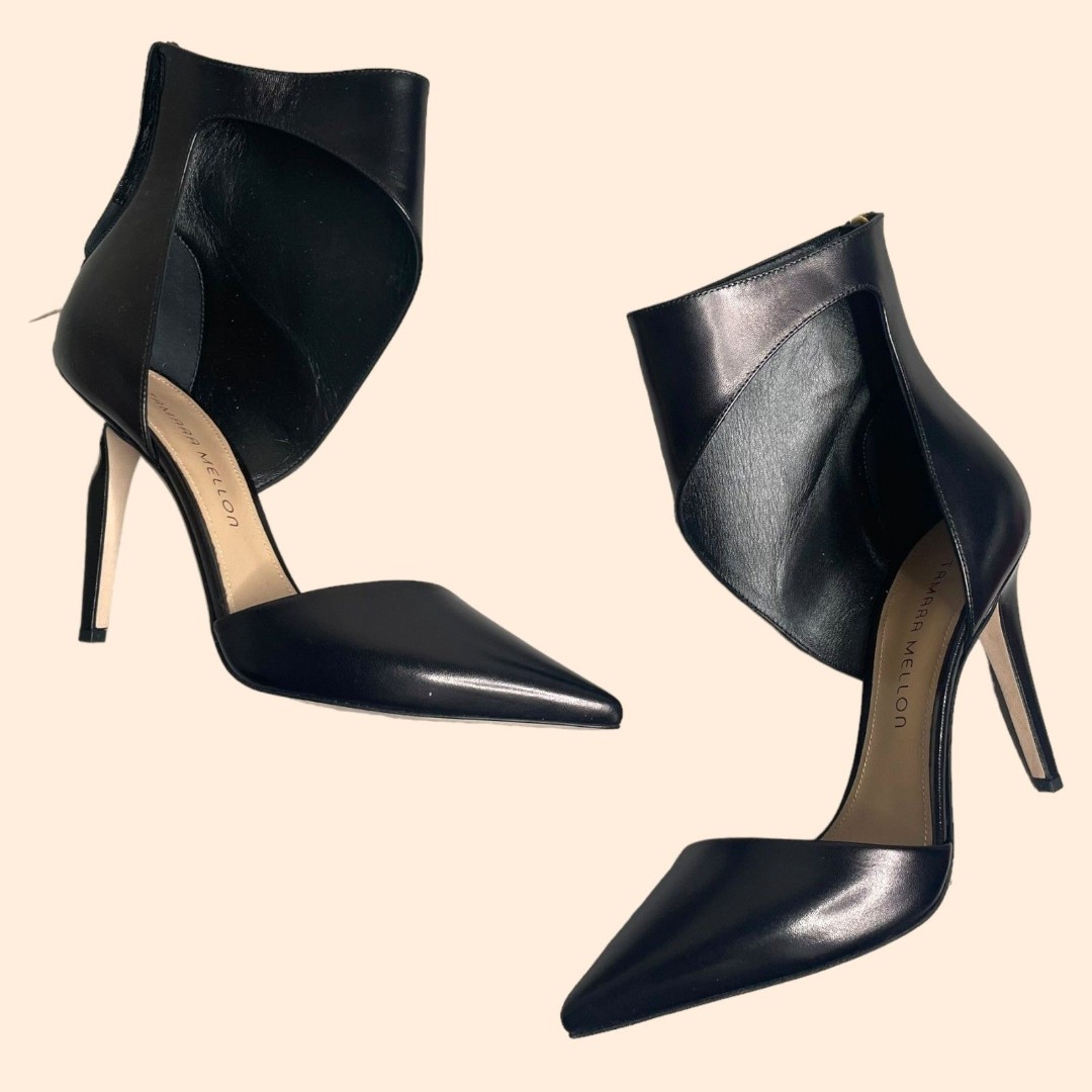 Tamara Mellon Belle Black Pumps