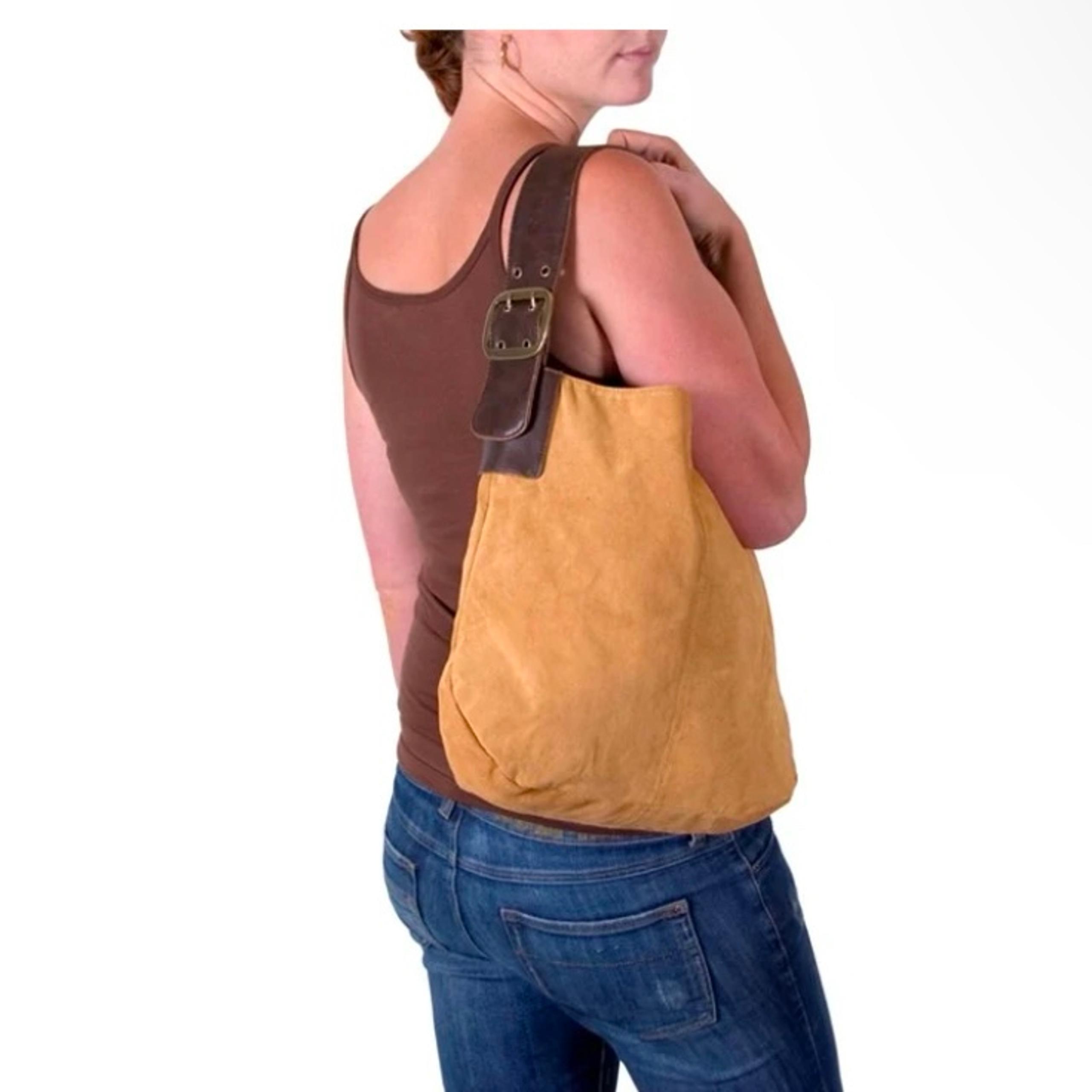 Billabong ~ Sienna Suede Large Shoulder Bag