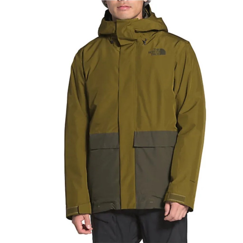 THE NORTH FACE Men's CLEMENT TRICLIMATE Jacket Green Sz XXL NWT
