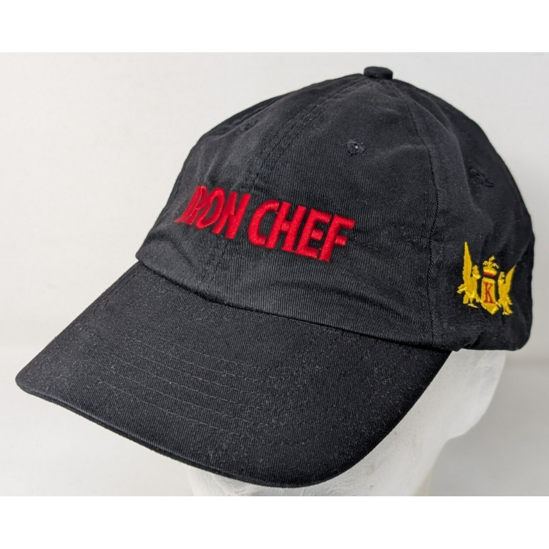 Vintage Iron Chef TV Show Promo Baseball Hat Cap 90s Y2K Japan Food Network