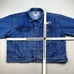 Vintage Country Music Television Jean Jacket Adult XXL Blue Denim Trucker 90s