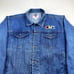 Vintage Country Music Television Jean Jacket Adult XXL Blue Denim Trucker 90s