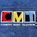 Vintage Country Music Television Jean Jacket Adult XXL Blue Denim Trucker 90s